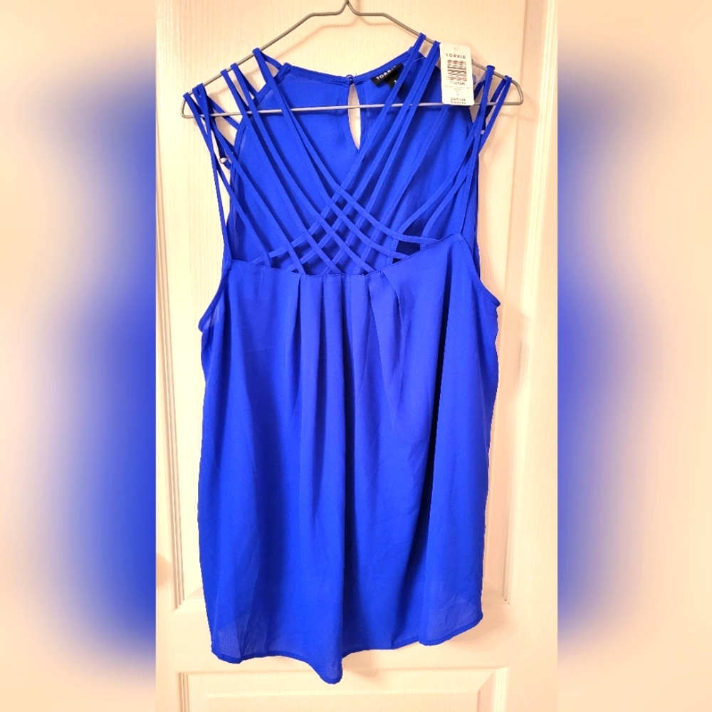 Torrid blue camisole